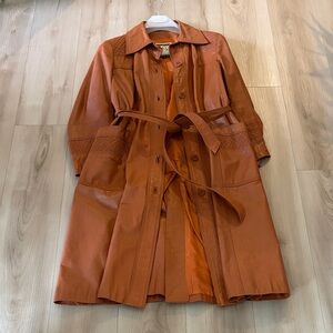 Stylish Women's tan Trench Coat